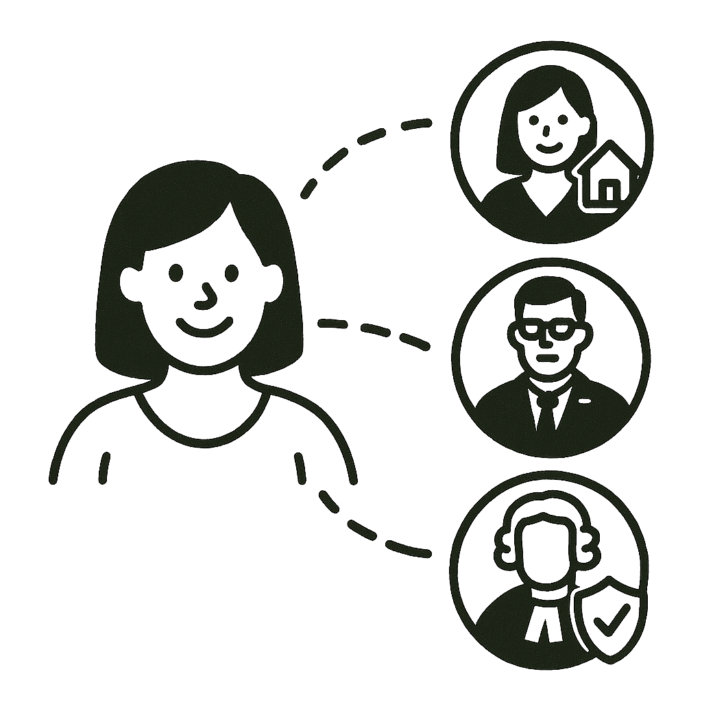 Expert advice and support network